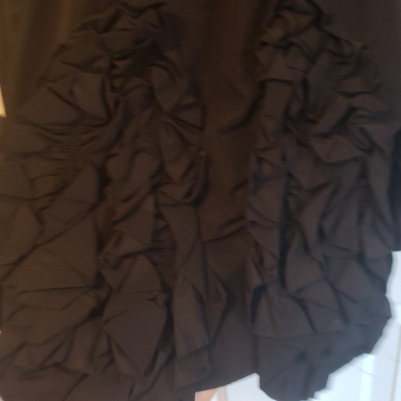 EUC BCBG Max Azria Black Cocktail Dress Sz 6 - Picture 5 of 8